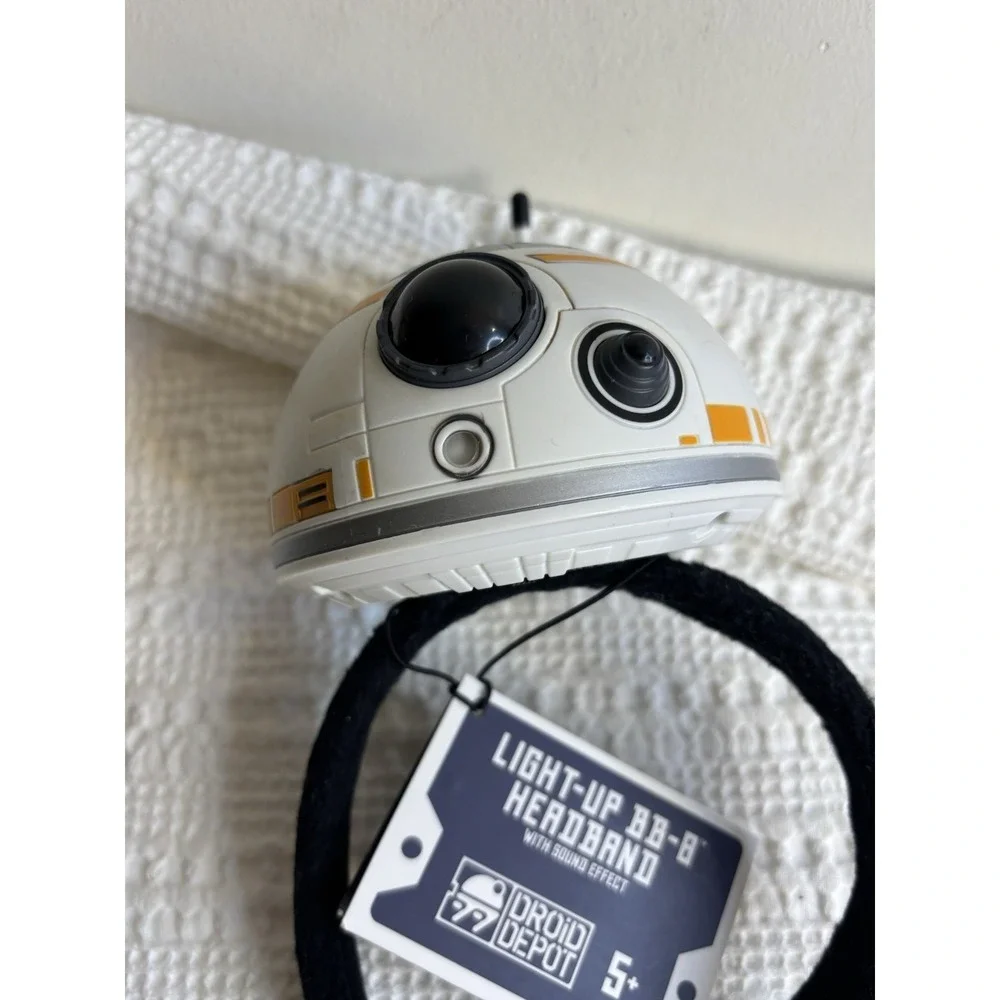 NWT! Disney Parks Galaxys Edge Star‎ Wars BB-8 Headband w Sound Lights